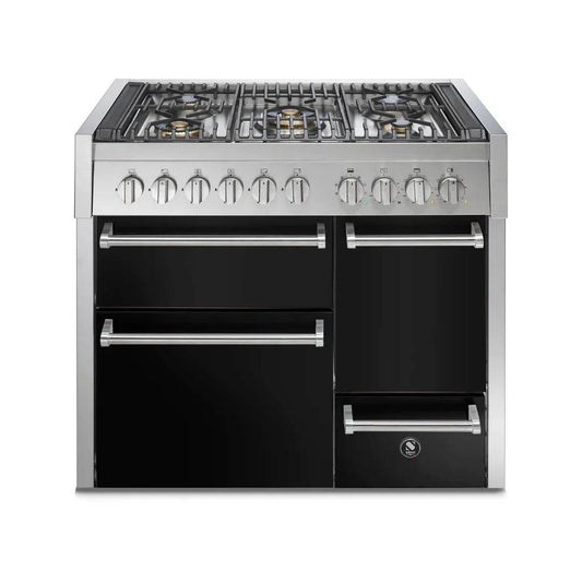 STEEL Cucine Genesi 100 cm - Triple Ovens - Carvers Interiors - Cookers and Bathroom Showroom Wolverhampton