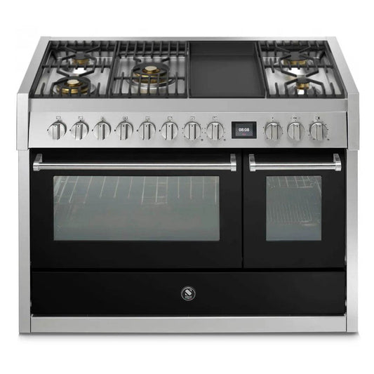 STEEL Cucine Genesi 120 cm - Carvers Interiors - Cookers and Bathroom Showroom Wolverhampton