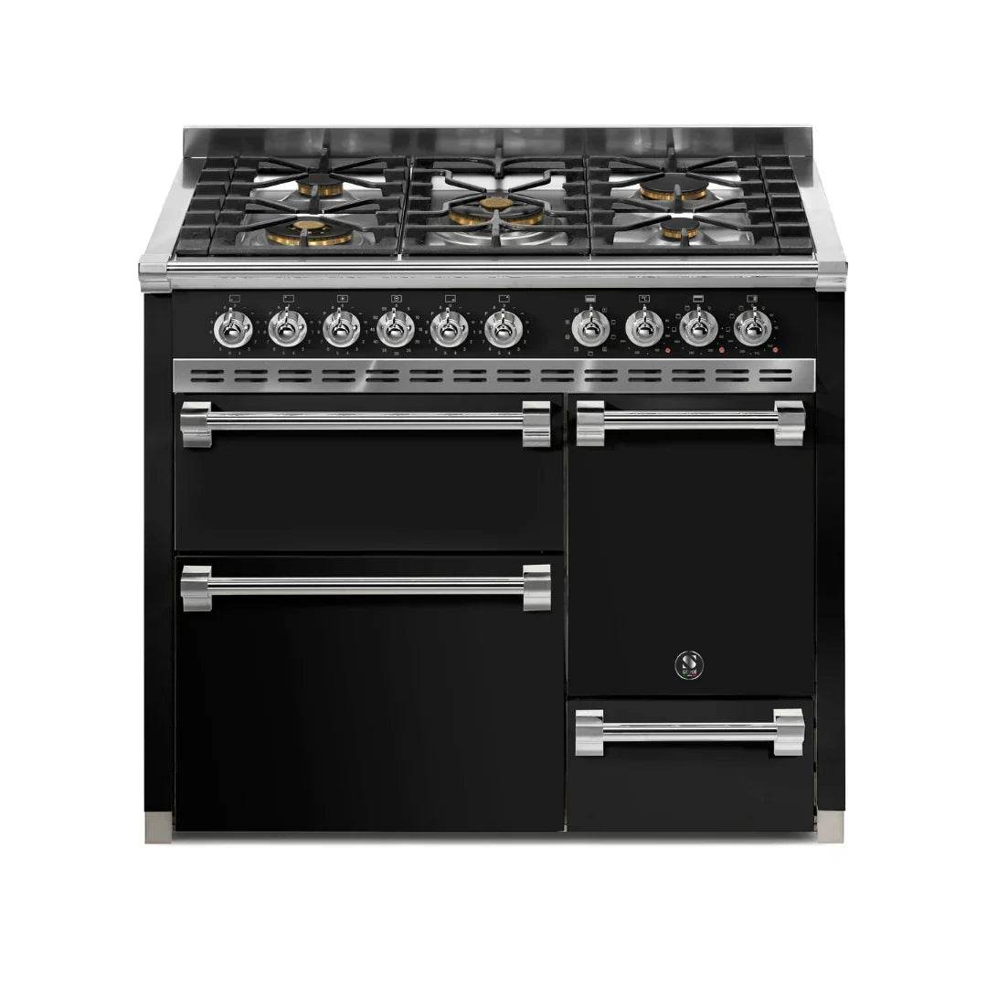 STEEL Cucine Ascot 100/3 - Solid Door - Gas Fuel - Carvers Interiors - Cookers and Bathroom Showroom Wolverhampton