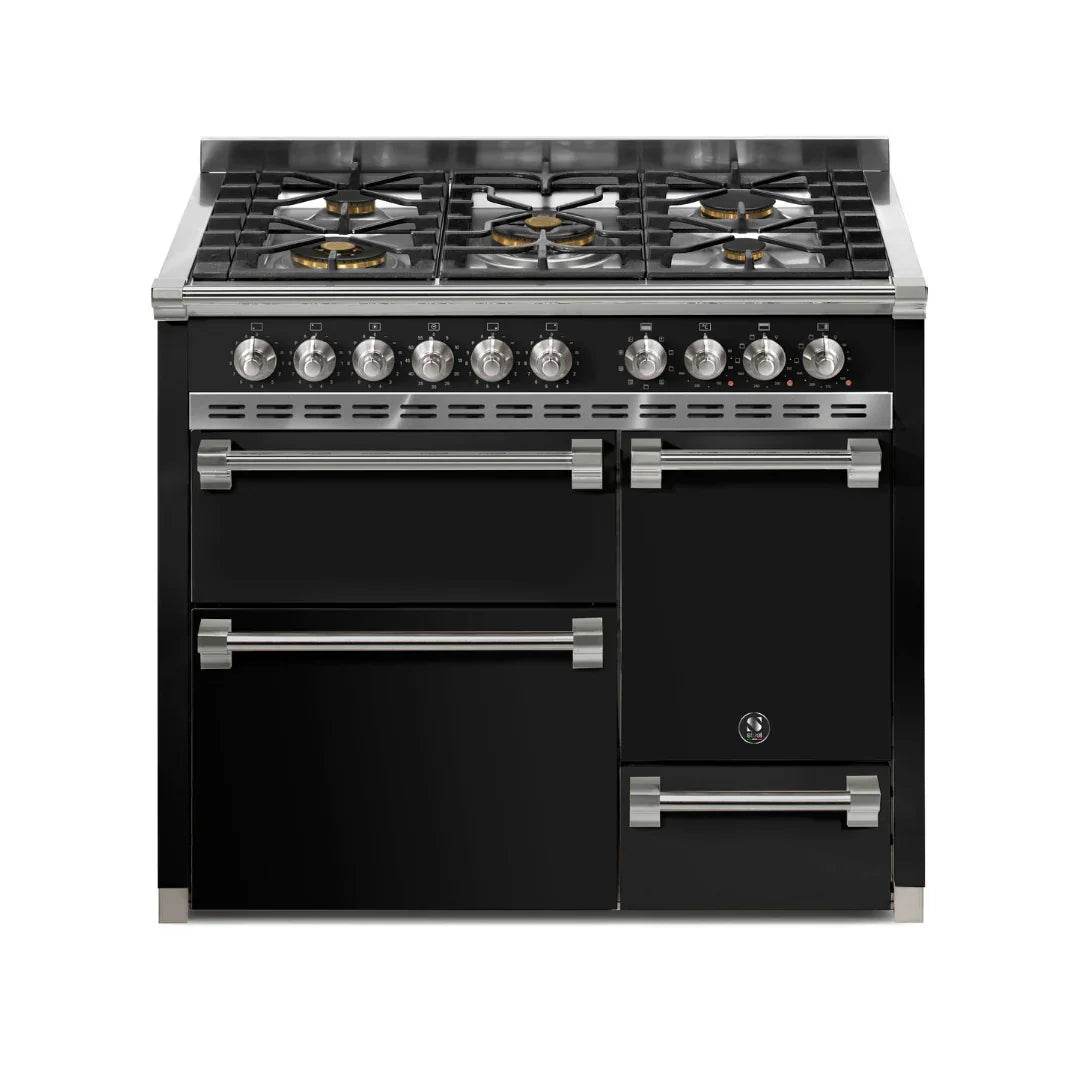 STEEL Cucine Ascot 100/3 - Solid Door - Gas Fuel - Carvers Interiors - Cookers and Bathroom Showroom Wolverhampton