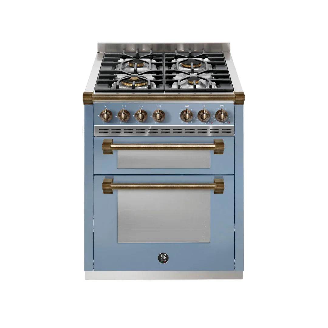 STEEL Cucine Ascot 70cm - Double Oven - Carvers Interiors - Cookers and Bathroom Showroom Wolverhampton