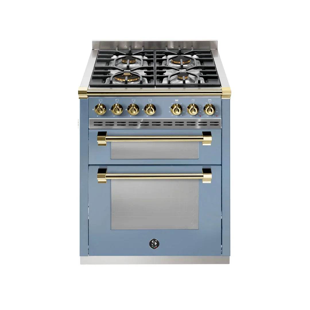 STEEL Cucine Ascot 70cm - Double Oven - Carvers Interiors - Cookers and Bathroom Showroom Wolverhampton