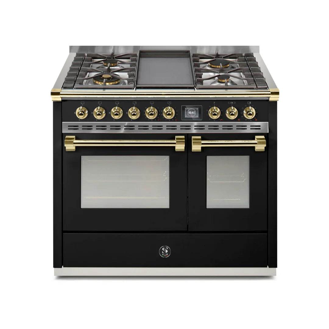 STEEL Cucine Ascot 100/2 - Mixed Hobs - Carvers Interiors - Cookers and Bathroom Showroom Wolverhampton