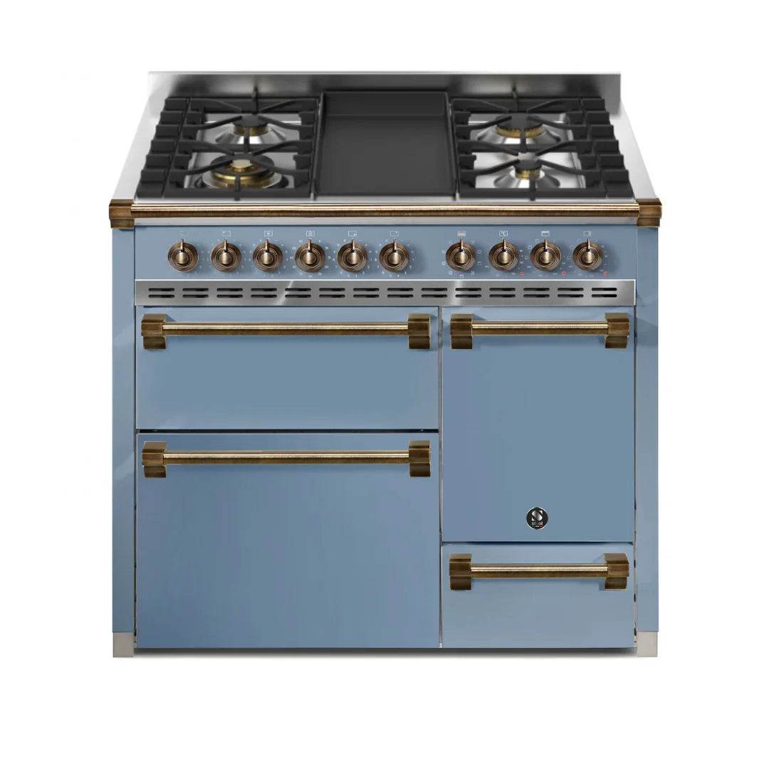 STEEL Cucine Ascot 100/3 - Solid Door - Mixed Hobs - Carvers Interiors - Cookers and Bathroom Showroom Wolverhampton