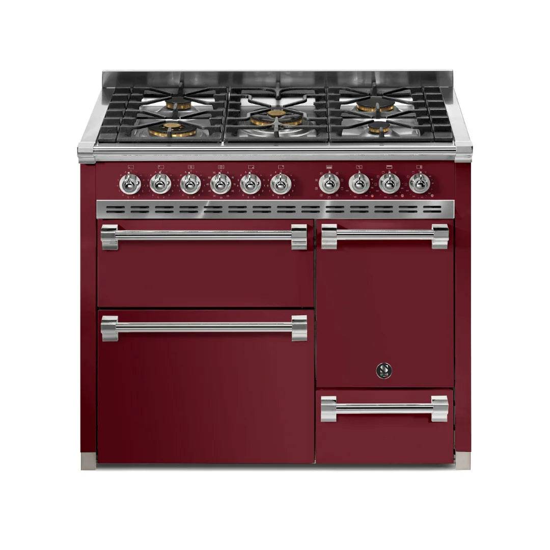 STEEL Cucine Ascot 100/3 - Solid Door - Gas Fuel - Carvers Interiors - Cookers and Bathroom Showroom Wolverhampton