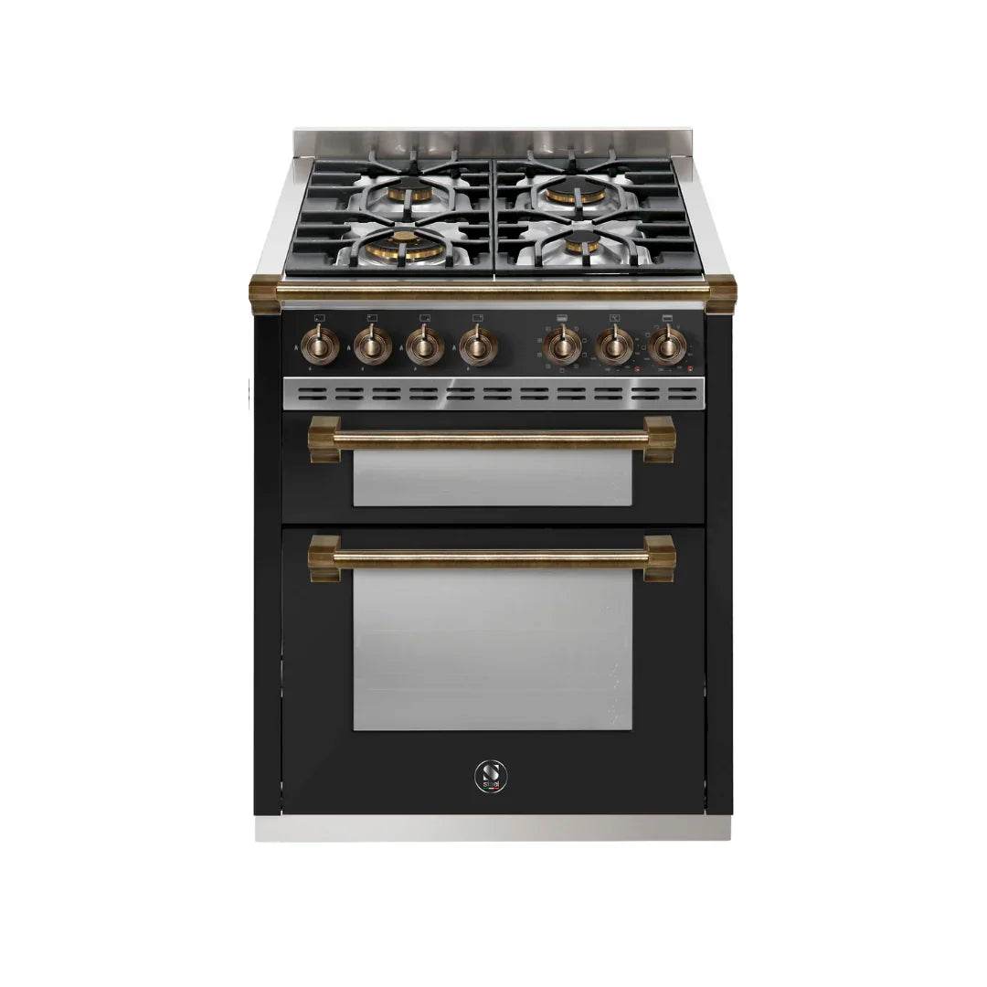 STEEL Cucine Ascot 70cm - Double Oven - Carvers Interiors - Cookers and Bathroom Showroom Wolverhampton