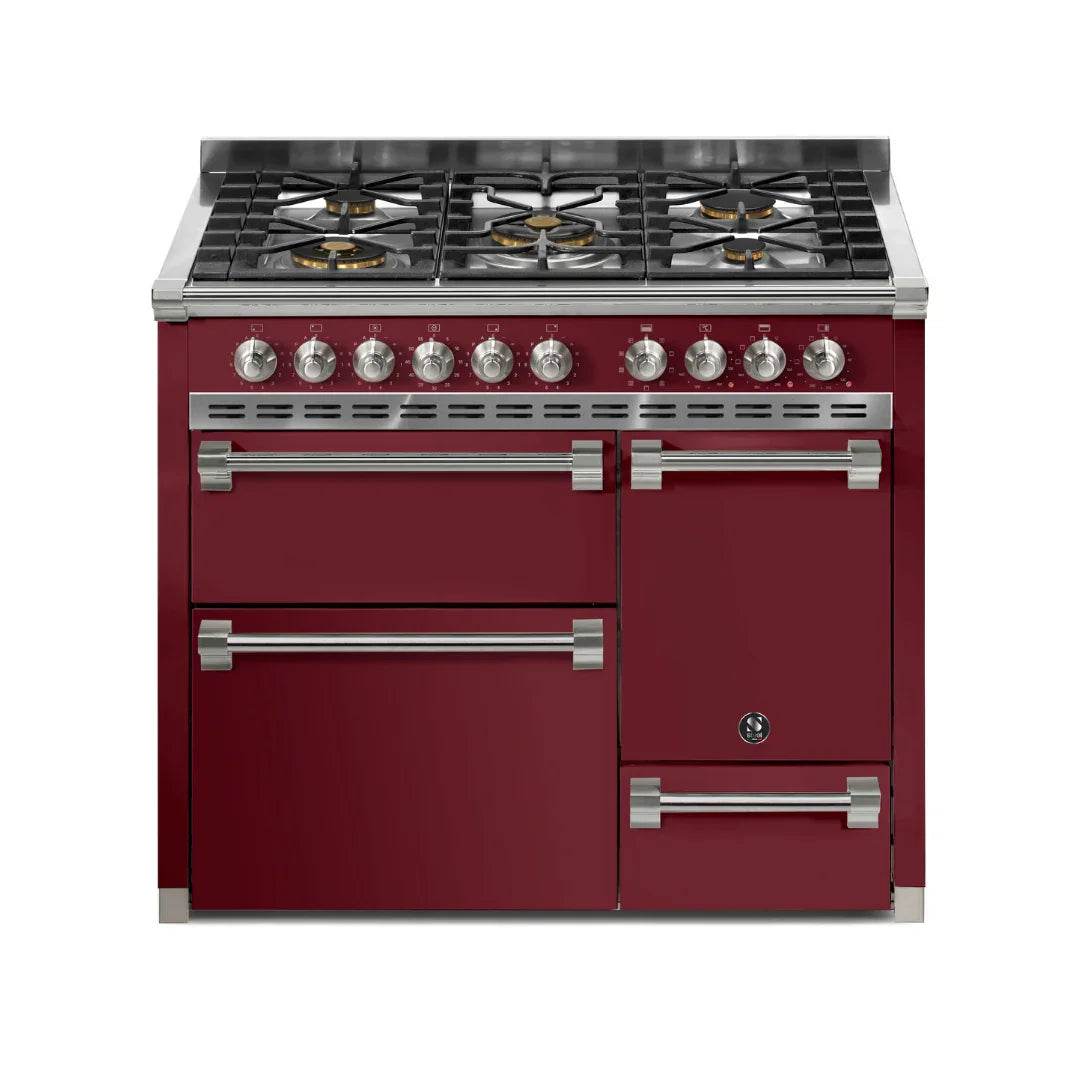 STEEL Cucine Ascot 100/3 - Solid Door - Gas Fuel - Carvers Interiors - Cookers and Bathroom Showroom Wolverhampton