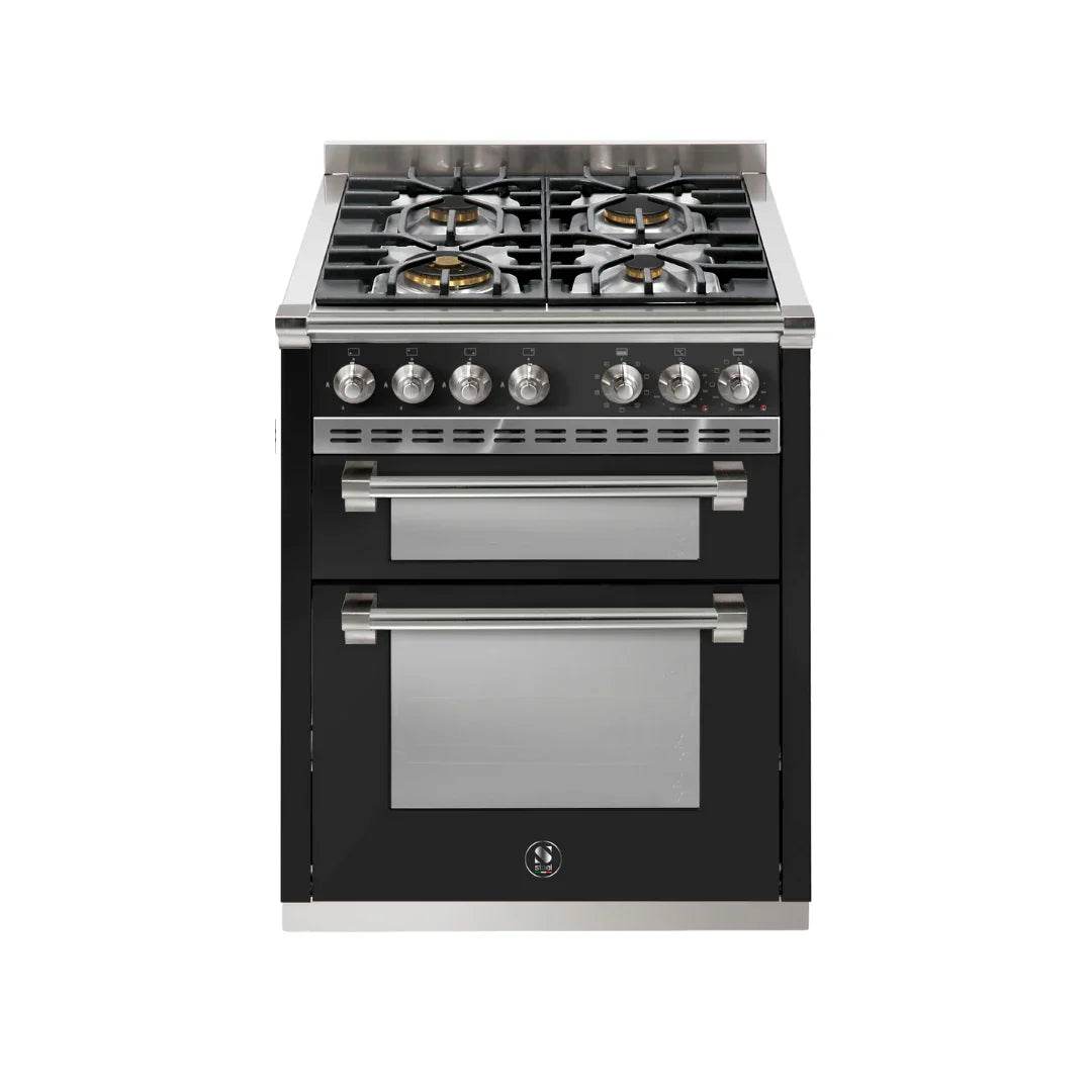STEEL Cucine Ascot 70cm - Double Oven - Carvers Interiors - Cookers and Bathroom Showroom Wolverhampton