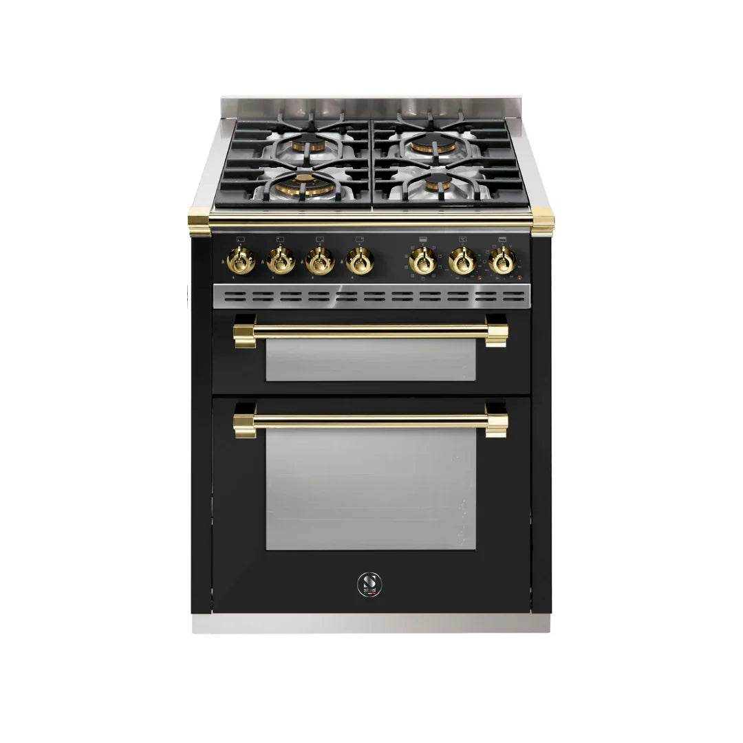 STEEL Cucine Ascot 70cm - Double Oven - Carvers Interiors - Cookers and Bathroom Showroom Wolverhampton