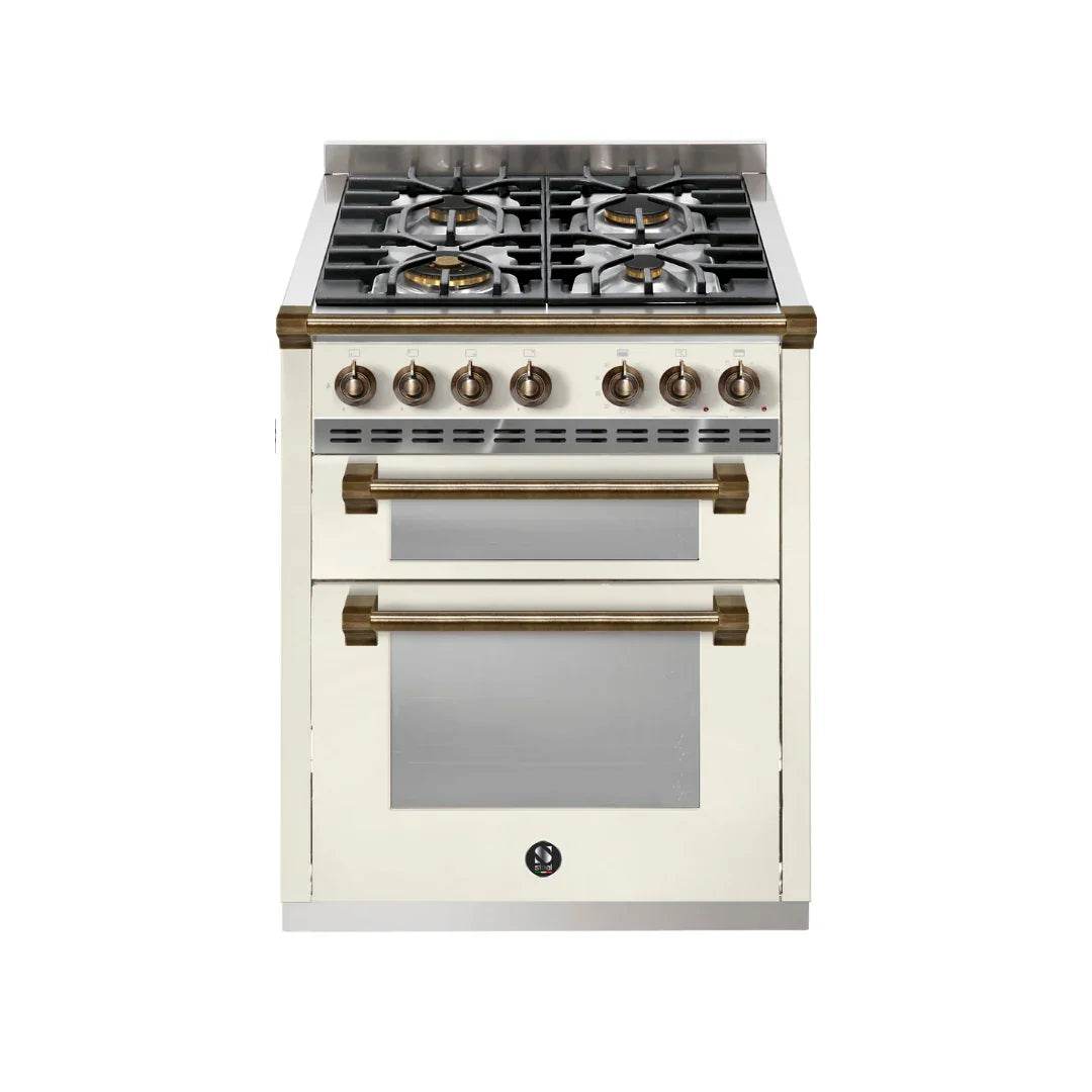 STEEL Cucine Ascot 70cm - Double Oven - Carvers Interiors - Cookers and Bathroom Showroom Wolverhampton