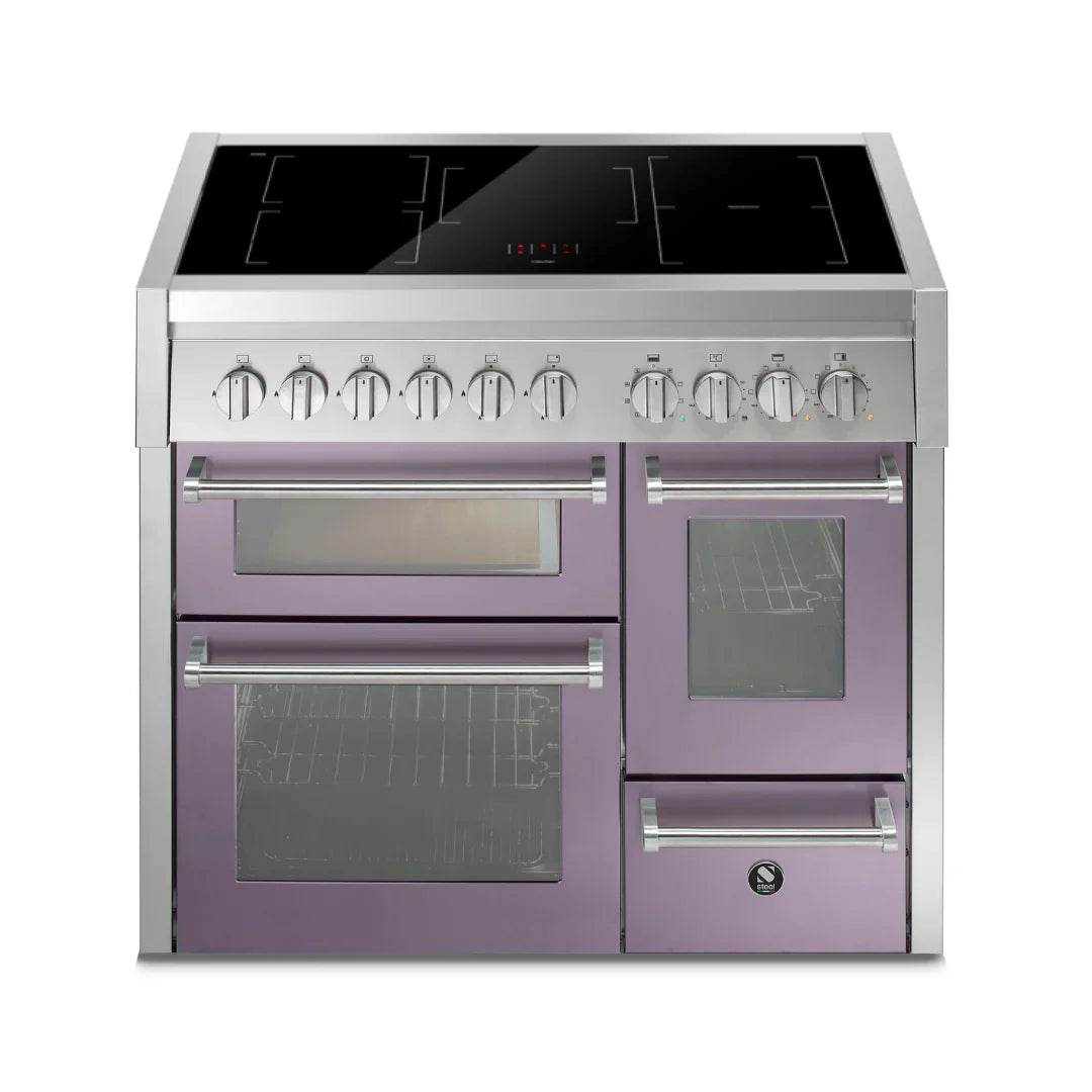 STEEL Cucine Genesi 100 cm - Triple Ovens - Carvers Interiors - Cookers and Bathroom Showroom Wolverhampton