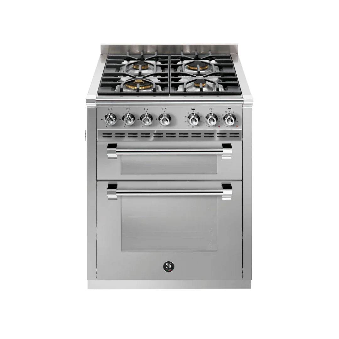 STEEL Cucine Ascot 70cm - Double Oven - Carvers Interiors - Cookers and Bathroom Showroom Wolverhampton