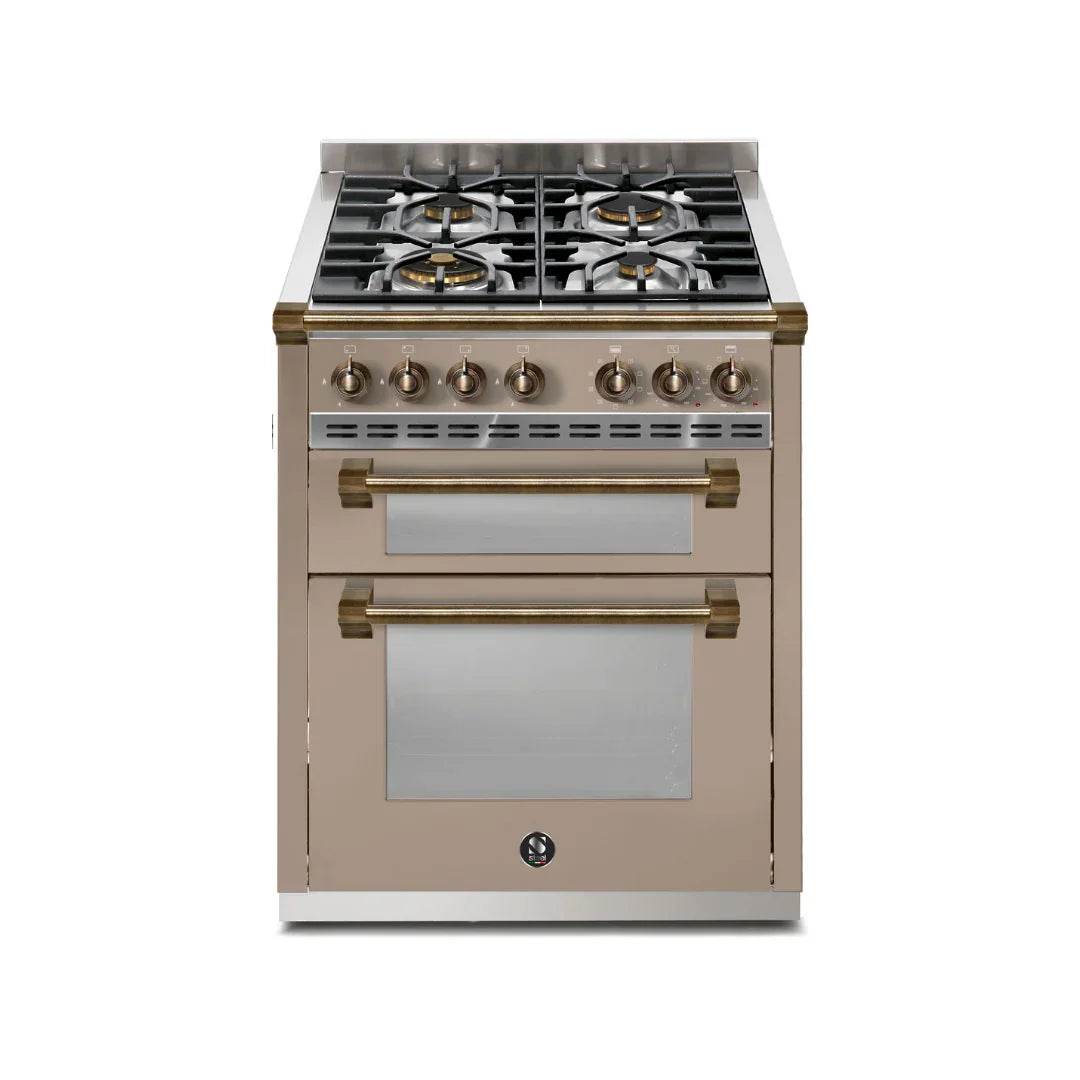 STEEL Cucine Ascot 70cm - Double Oven - Carvers Interiors - Cookers and Bathroom Showroom Wolverhampton
