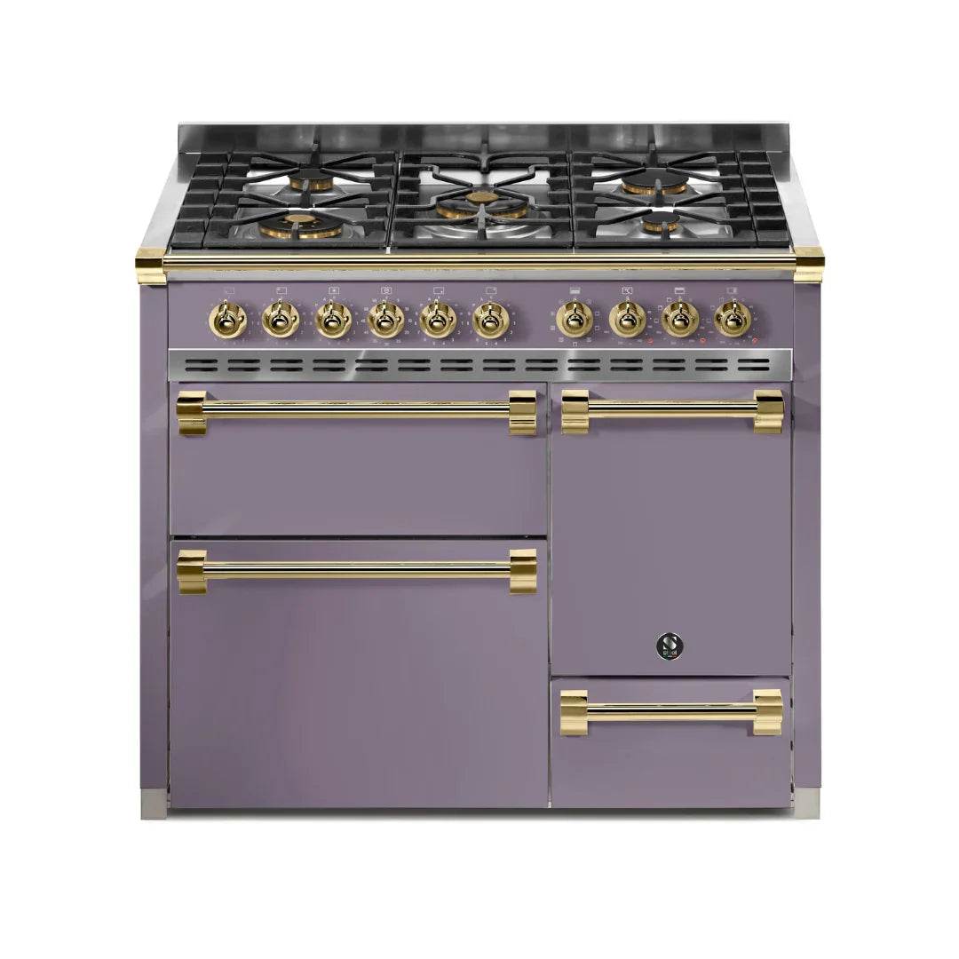STEEL Cucine Ascot 100/3 - Solid Door - Gas Fuel - Carvers Interiors - Cookers and Bathroom Showroom Wolverhampton
