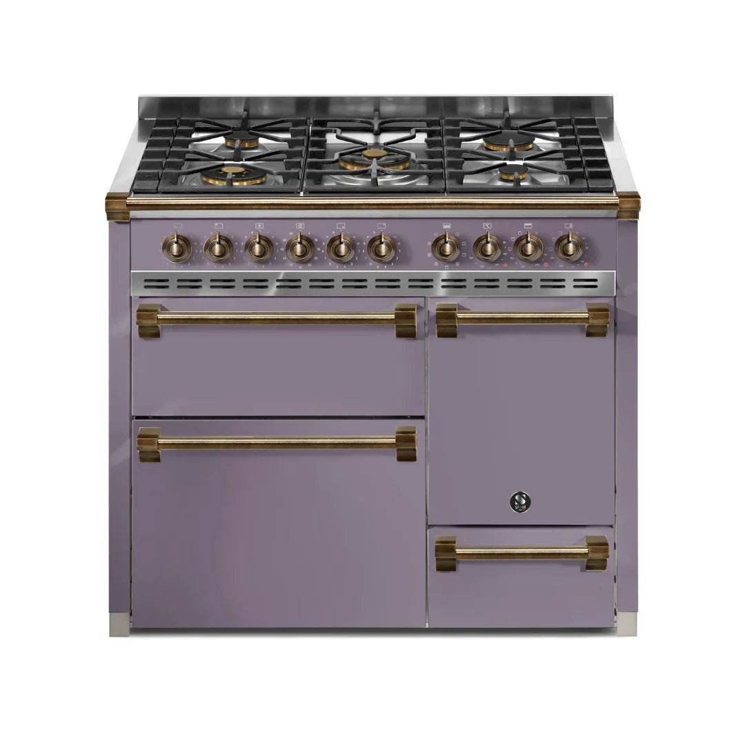 STEEL Cucine Ascot 100/3 - Solid Door - Gas Fuel - Carvers Interiors - Cookers and Bathroom Showroom Wolverhampton