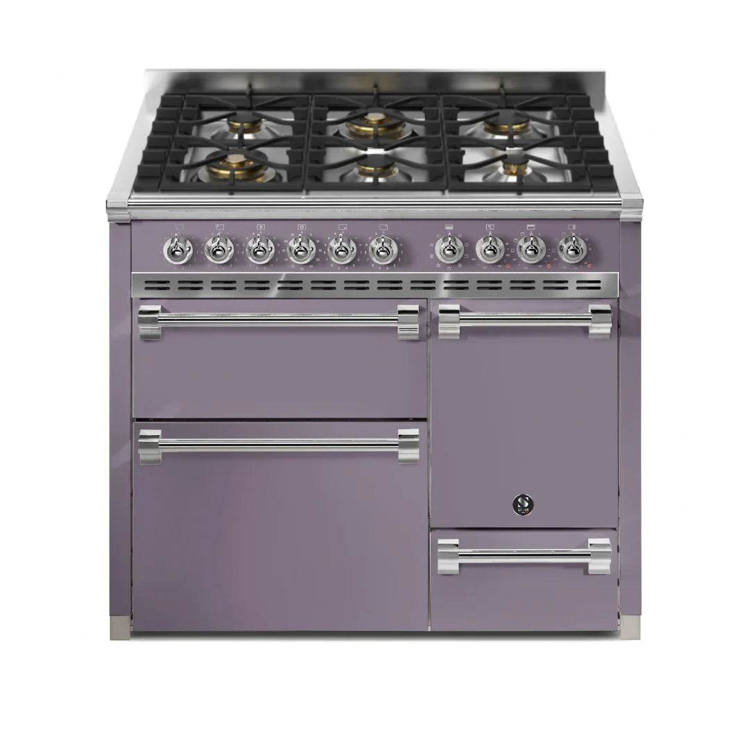 STEEL Cucine Ascot 100/3 - Solid Door - Gas Fuel - Carvers Interiors - Cookers and Bathroom Showroom Wolverhampton