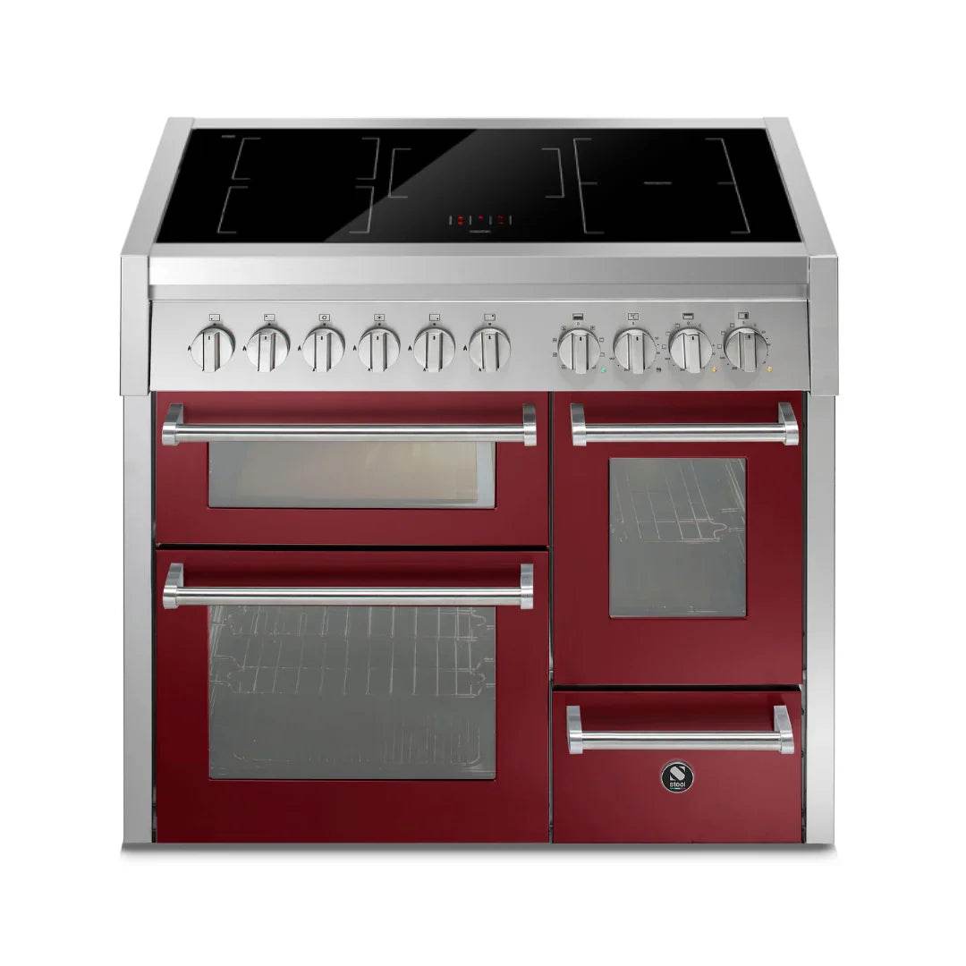 STEEL Cucine Genesi 100 cm - Triple Ovens - Carvers Interiors - Cookers and Bathroom Showroom Wolverhampton