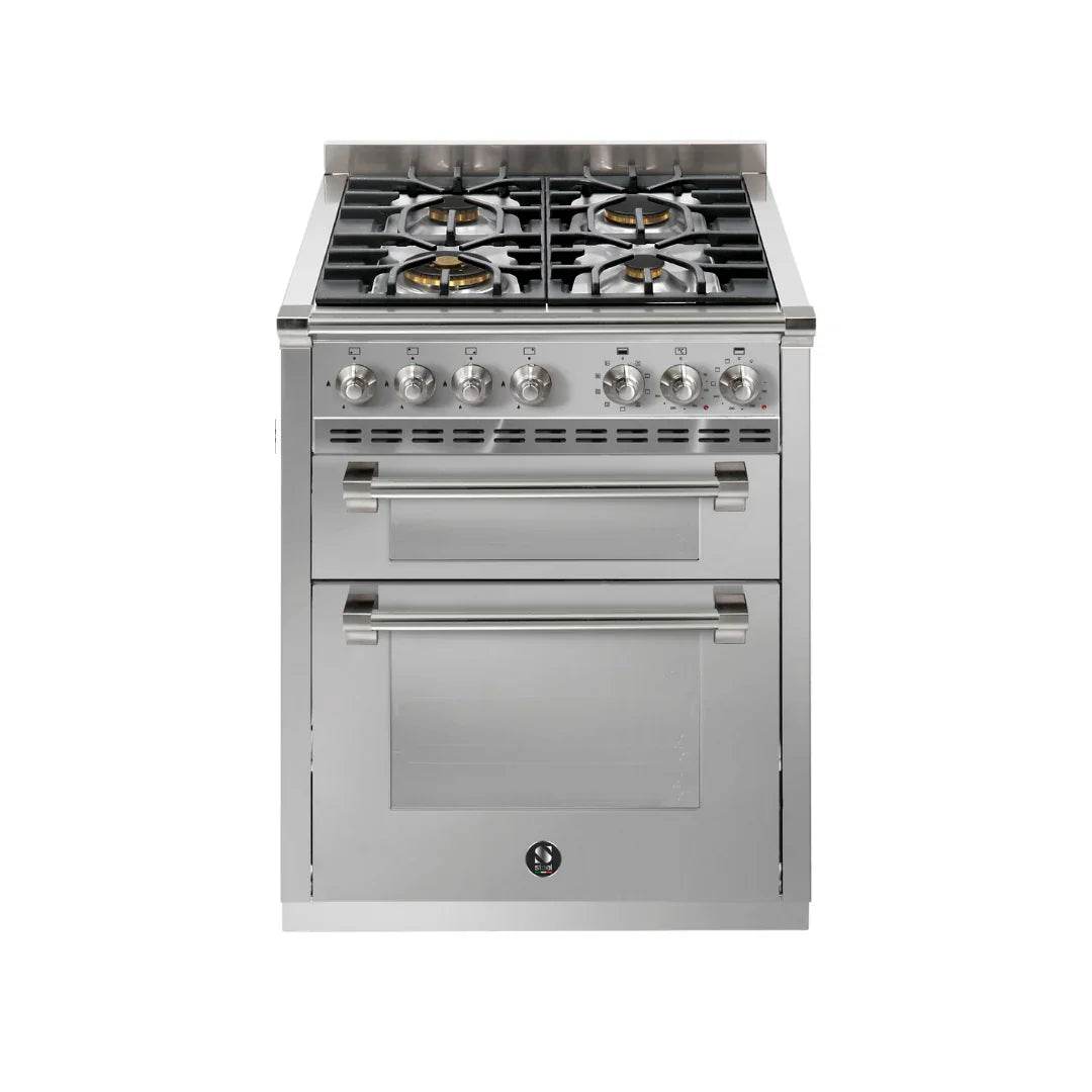 STEEL Cucine Ascot 70cm - Double Oven - Carvers Interiors - Cookers and Bathroom Showroom Wolverhampton