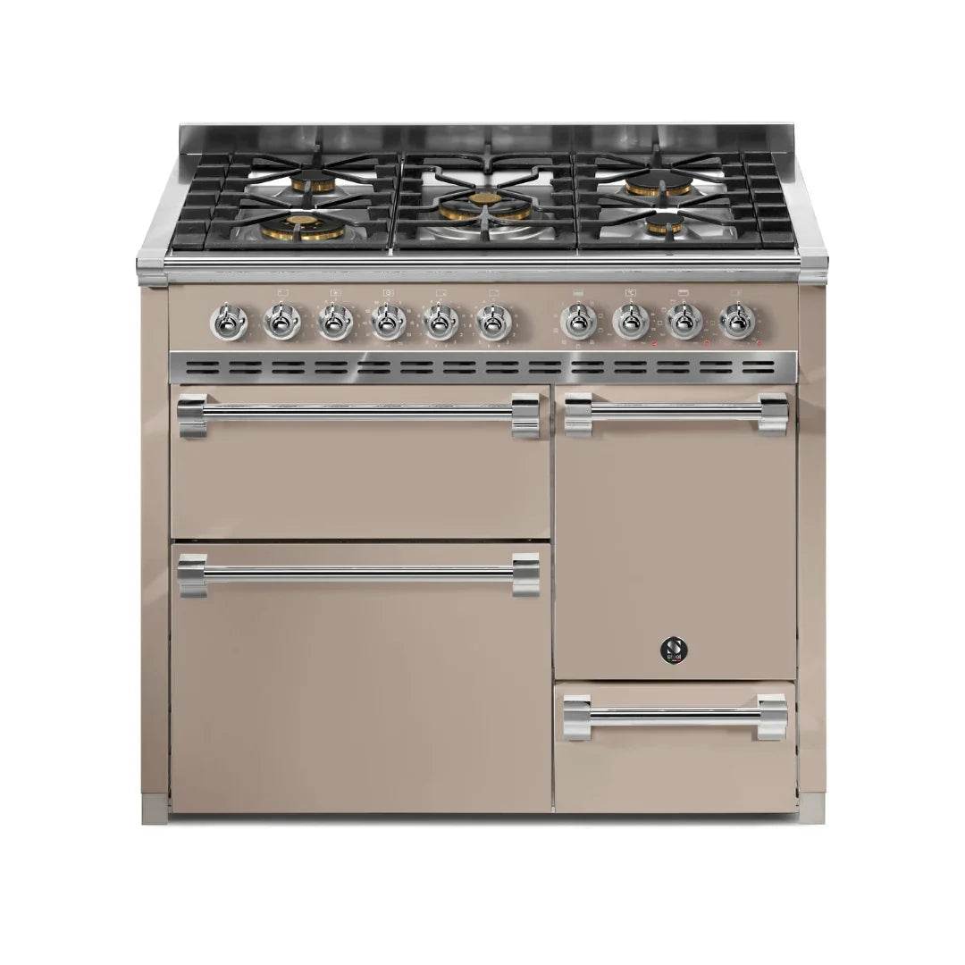 STEEL Cucine Ascot 100/3 - Solid Door - Gas Fuel - Carvers Interiors - Cookers and Bathroom Showroom Wolverhampton