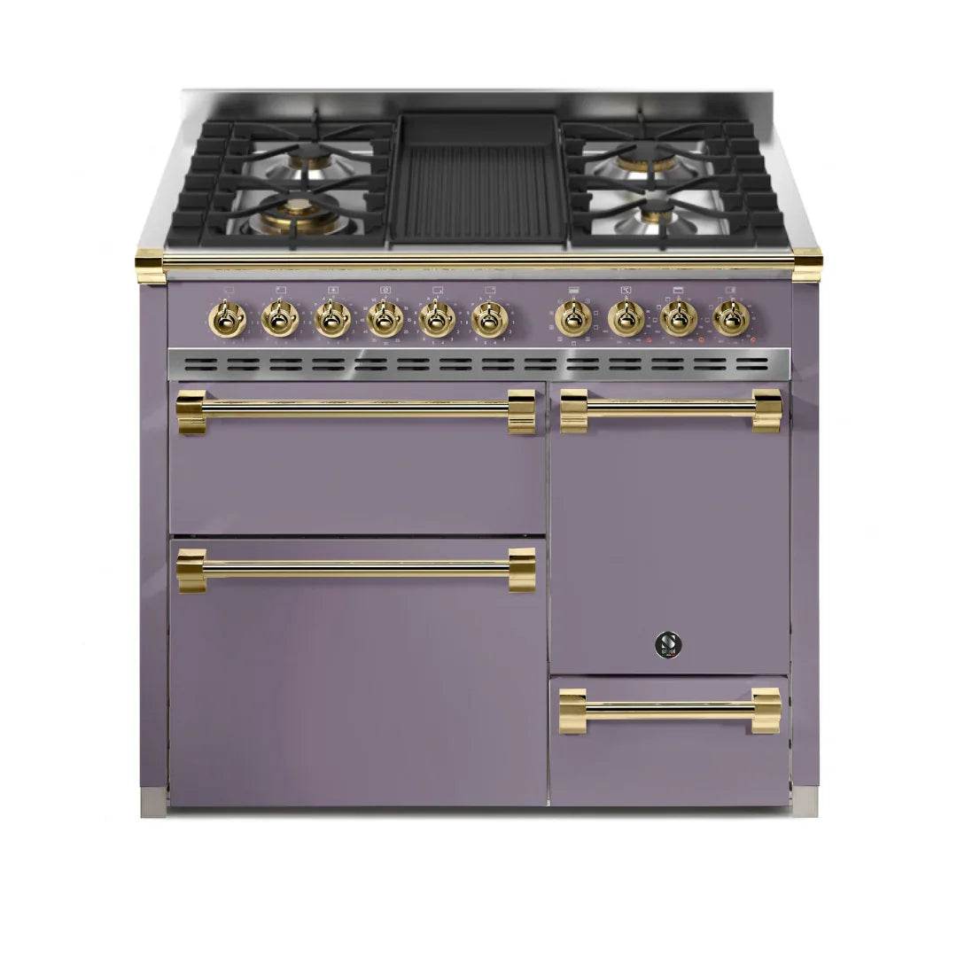 STEEL Cucine Ascot 100/3 - Solid Door - Mixed Hobs - Carvers Interiors - Cookers and Bathroom Showroom Wolverhampton