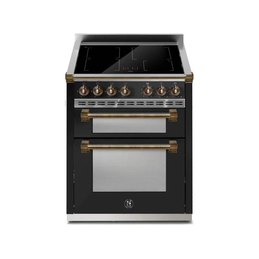 STEEL Cucine Ascot 70cm - Double Oven - Carvers Interiors - Cookers and Bathroom Showroom Wolverhampton