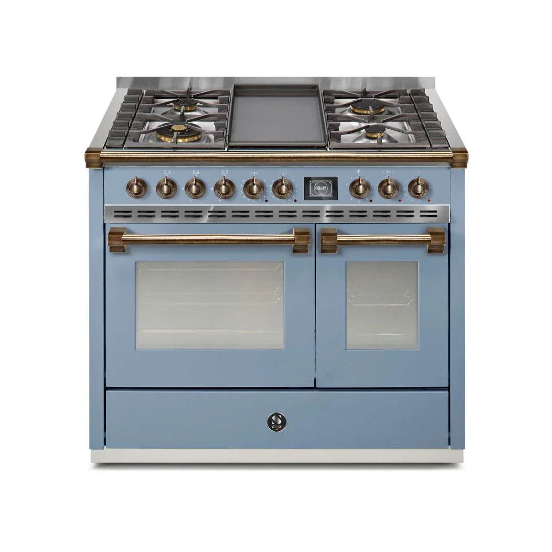 STEEL Cucine Ascot 100/2 - Mixed Hobs - Carvers Interiors - Cookers and Bathroom Showroom Wolverhampton