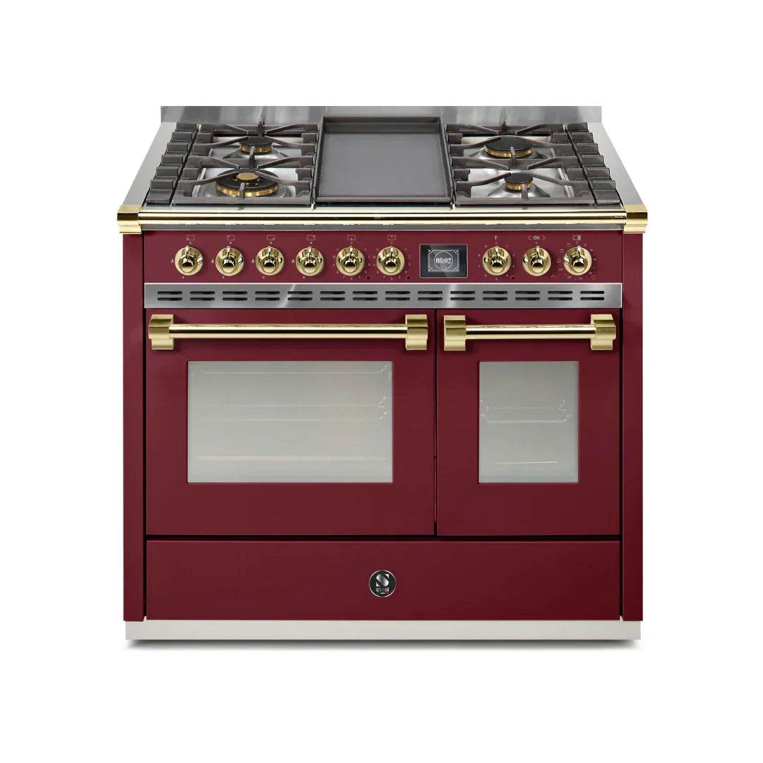 STEEL Cucine Ascot 100/2 - Mixed Hobs - Carvers Interiors - Cookers and Bathroom Showroom Wolverhampton