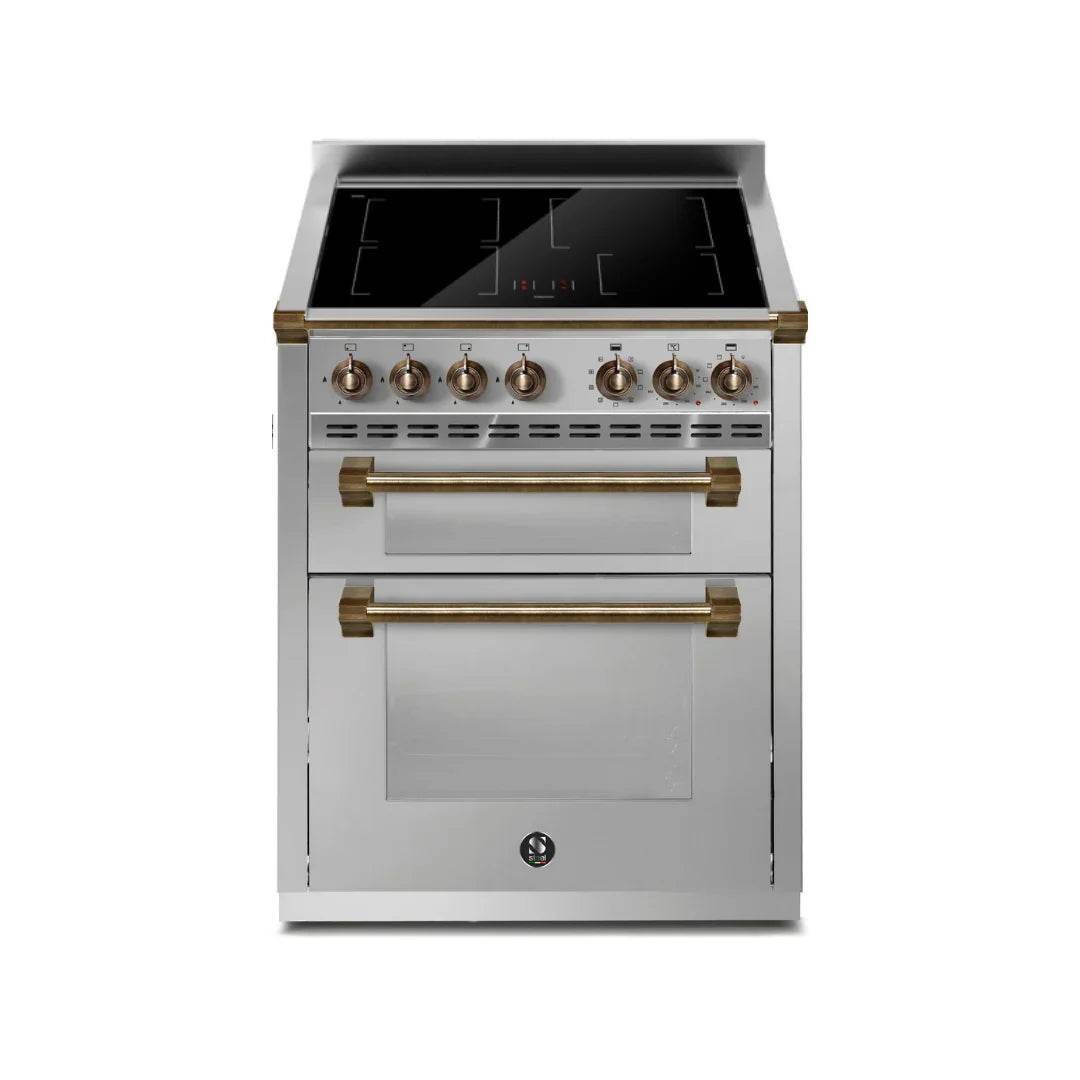STEEL Cucine Ascot 70cm - Double Oven - Carvers Interiors - Cookers and Bathroom Showroom Wolverhampton