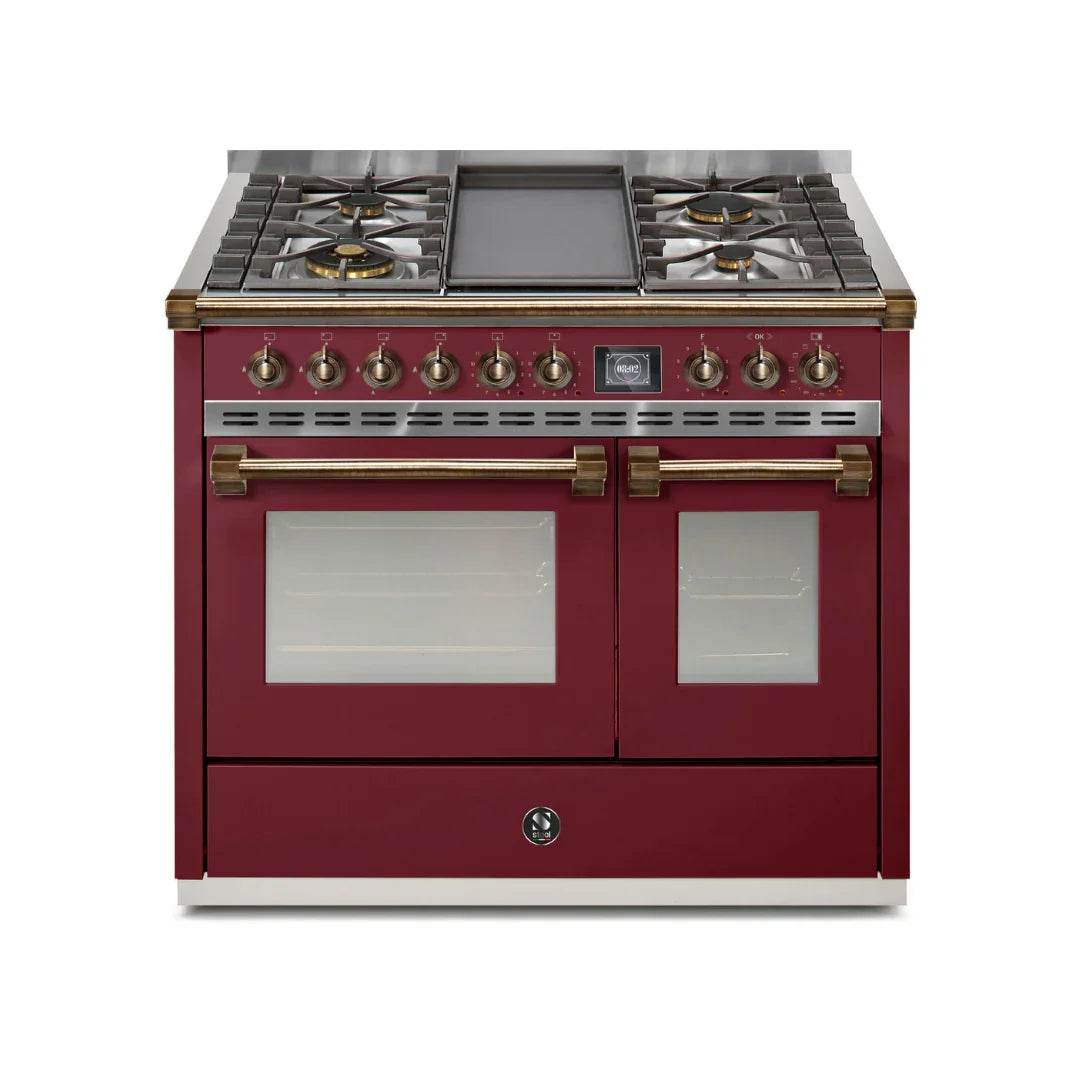 STEEL Cucine Ascot 100/2 - Mixed Hobs - Carvers Interiors - Cookers and Bathroom Showroom Wolverhampton