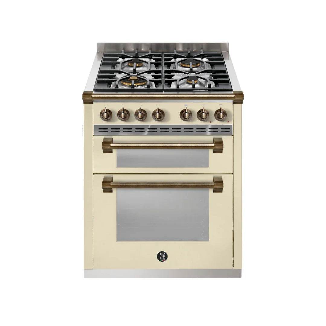 STEEL Cucine Ascot 70cm - Double Oven - Carvers Interiors - Cookers and Bathroom Showroom Wolverhampton