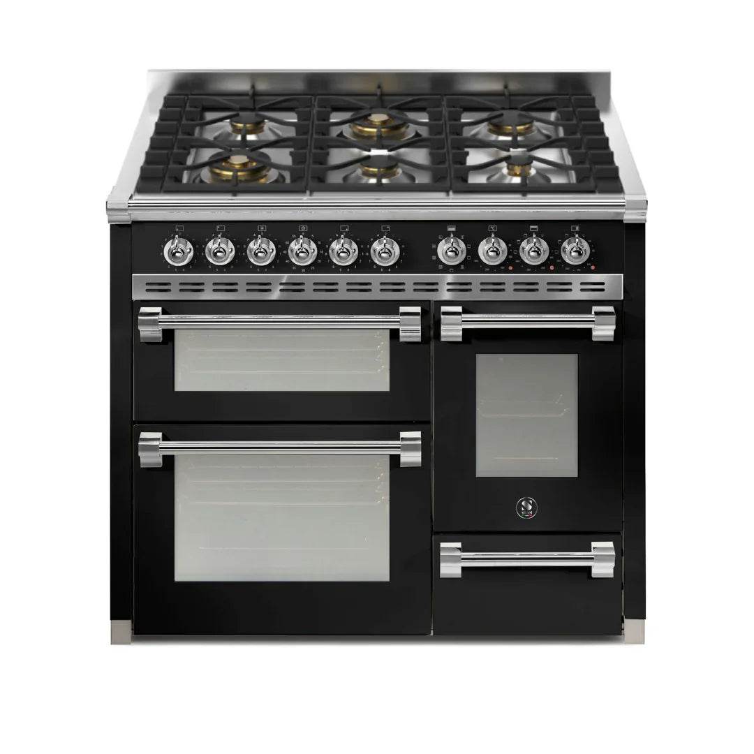 STEEL Cucine Ascot 100/3 - Gas Fuel - Carvers Interiors - Cookers and Bathroom Showroom Wolverhampton