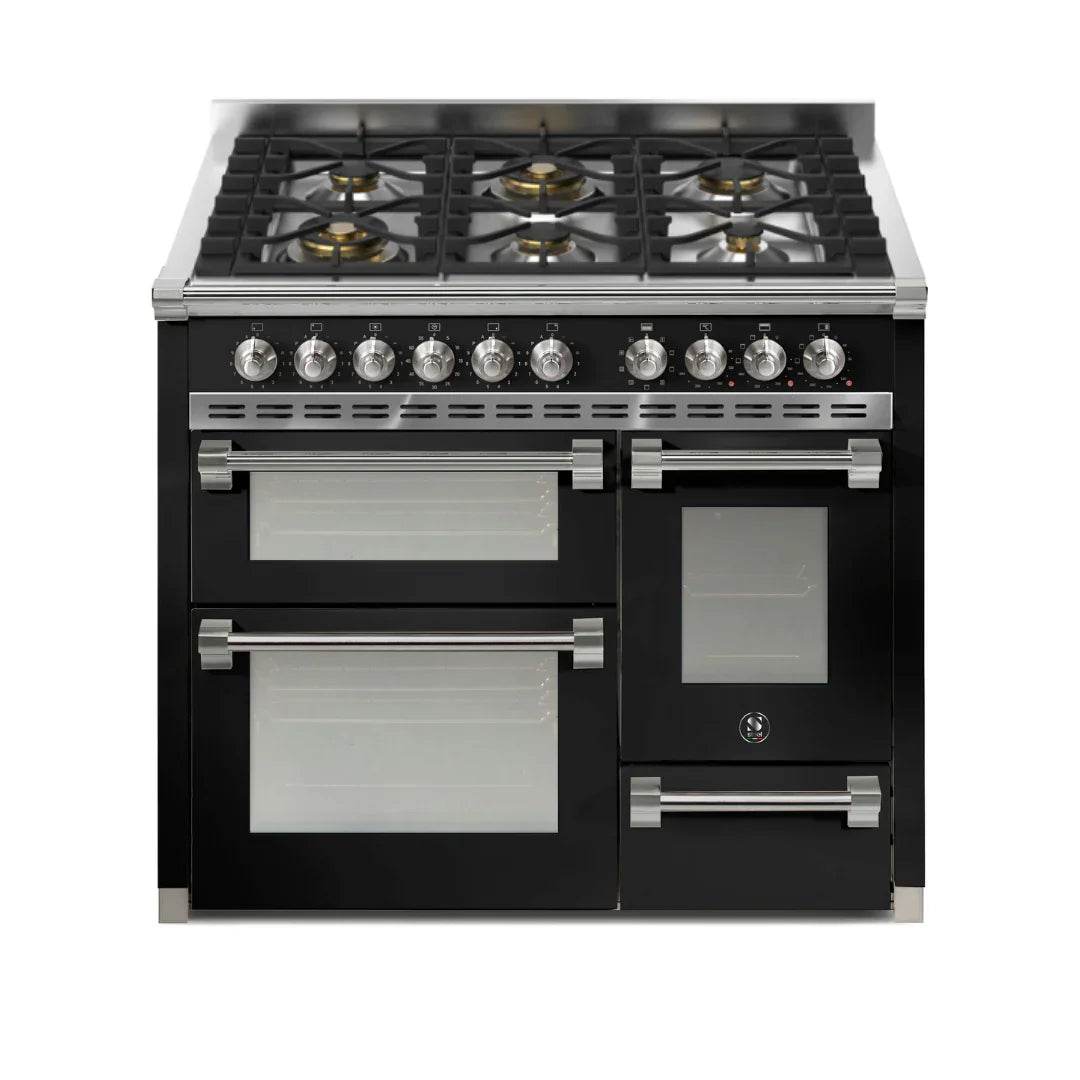 STEEL Cucine Ascot 100/3 - Gas Fuel - Carvers Interiors - Cookers and Bathroom Showroom Wolverhampton