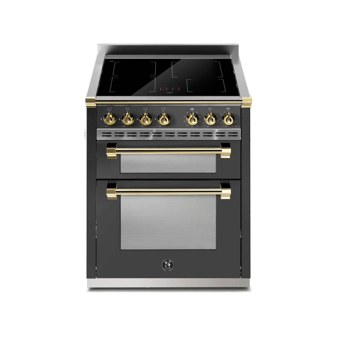 STEEL Cucine Ascot 70cm - Double Oven - Carvers Interiors - Cookers and Bathroom Showroom Wolverhampton