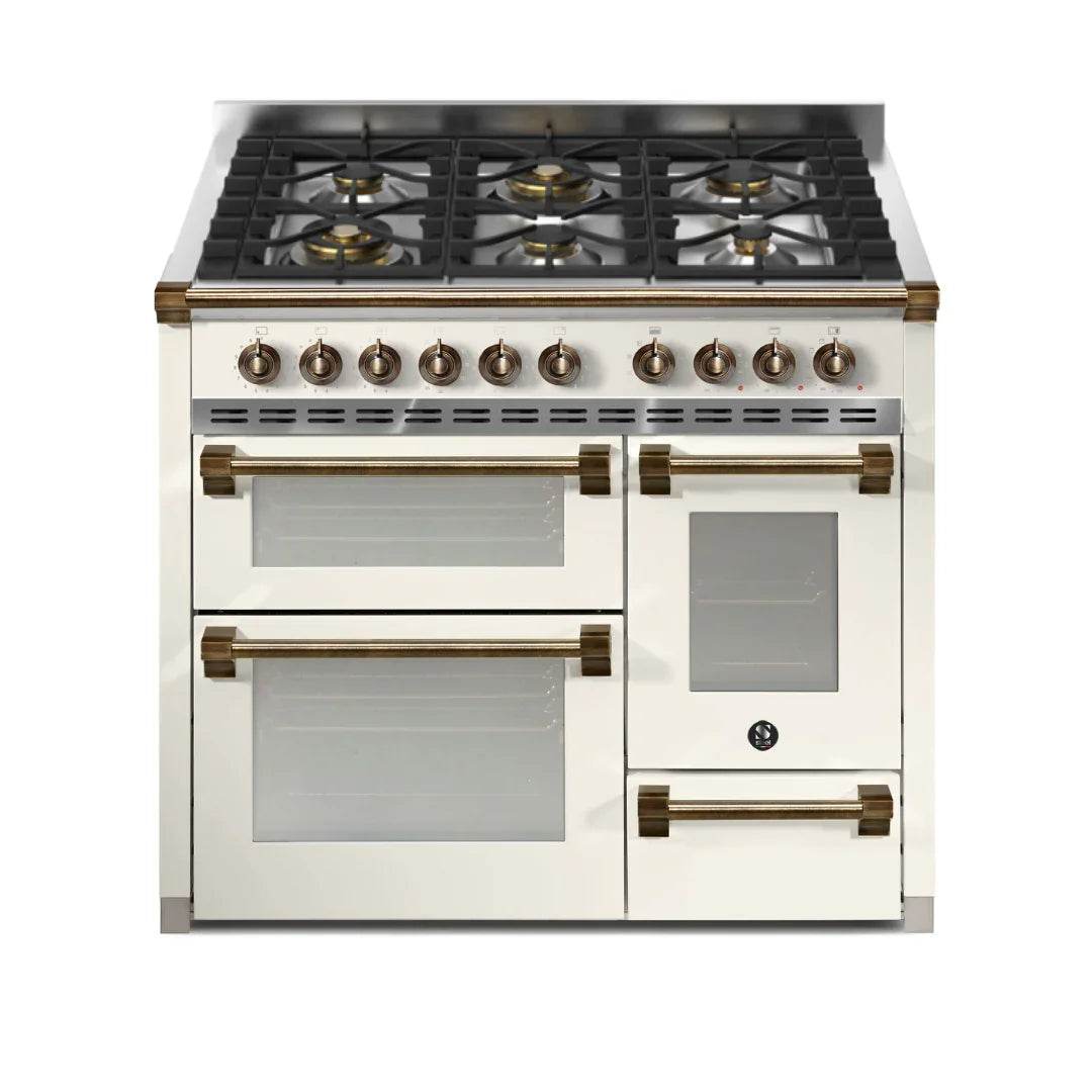 STEEL Cucine Ascot 100/3 - Gas Fuel - Carvers Interiors - Cookers and Bathroom Showroom Wolverhampton