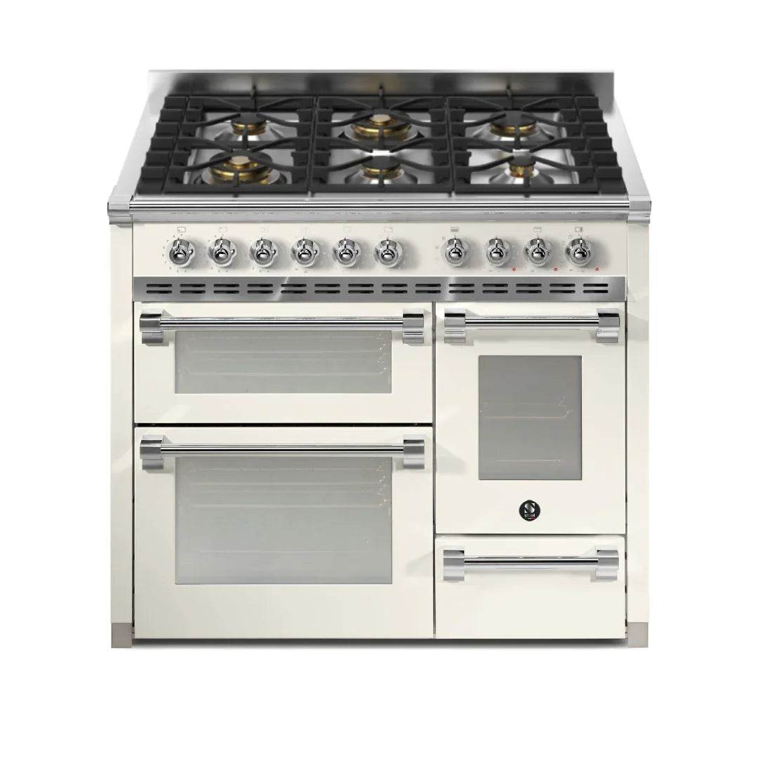 STEEL Cucine Ascot 100/3 - Gas Fuel - Carvers Interiors - Cookers and Bathroom Showroom Wolverhampton