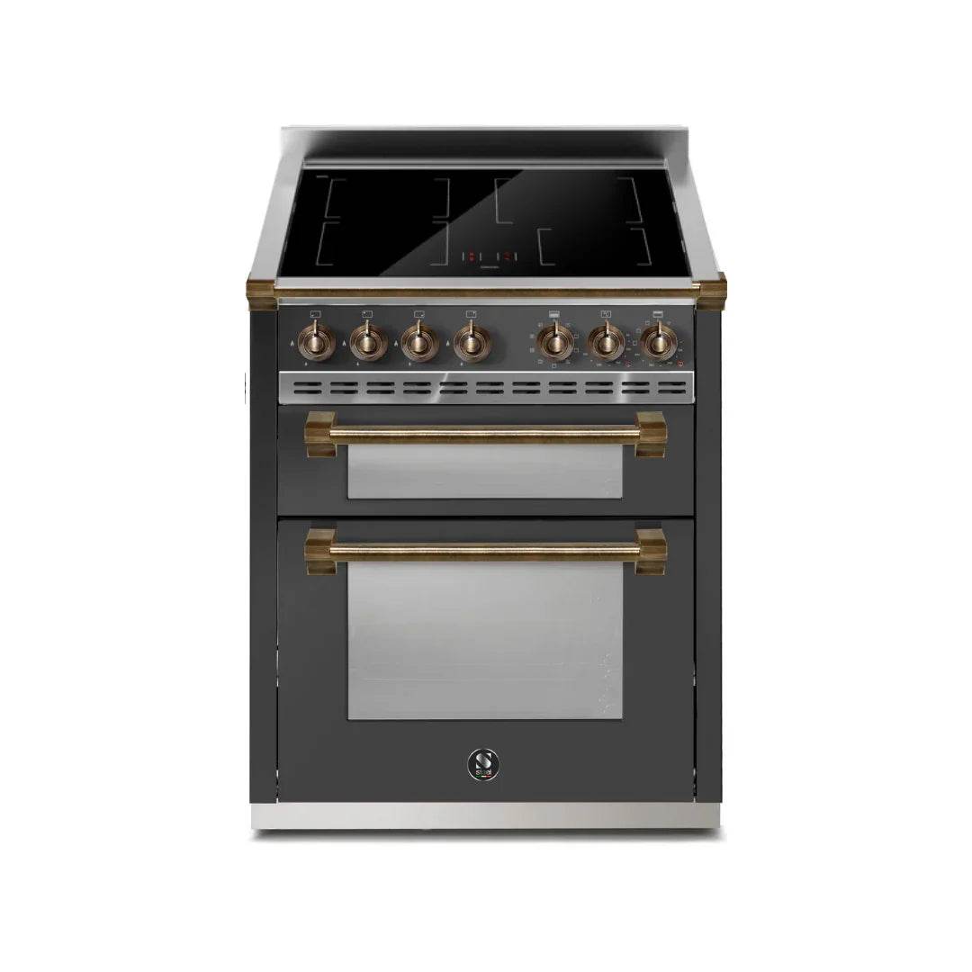 STEEL Cucine Ascot 70cm - Double Oven - Carvers Interiors - Cookers and Bathroom Showroom Wolverhampton