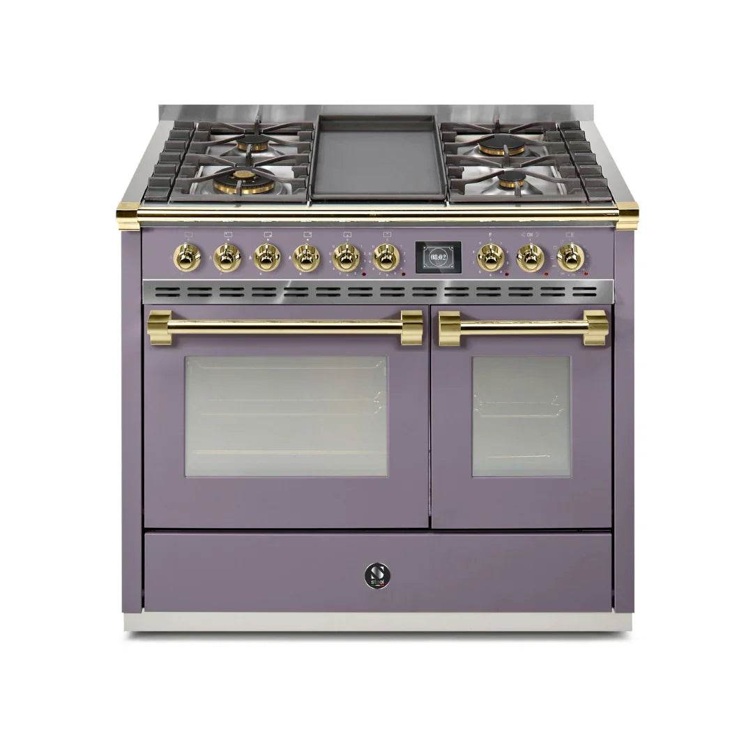 STEEL Cucine Ascot 100/2 - Mixed Hobs - Carvers Interiors - Cookers and Bathroom Showroom Wolverhampton