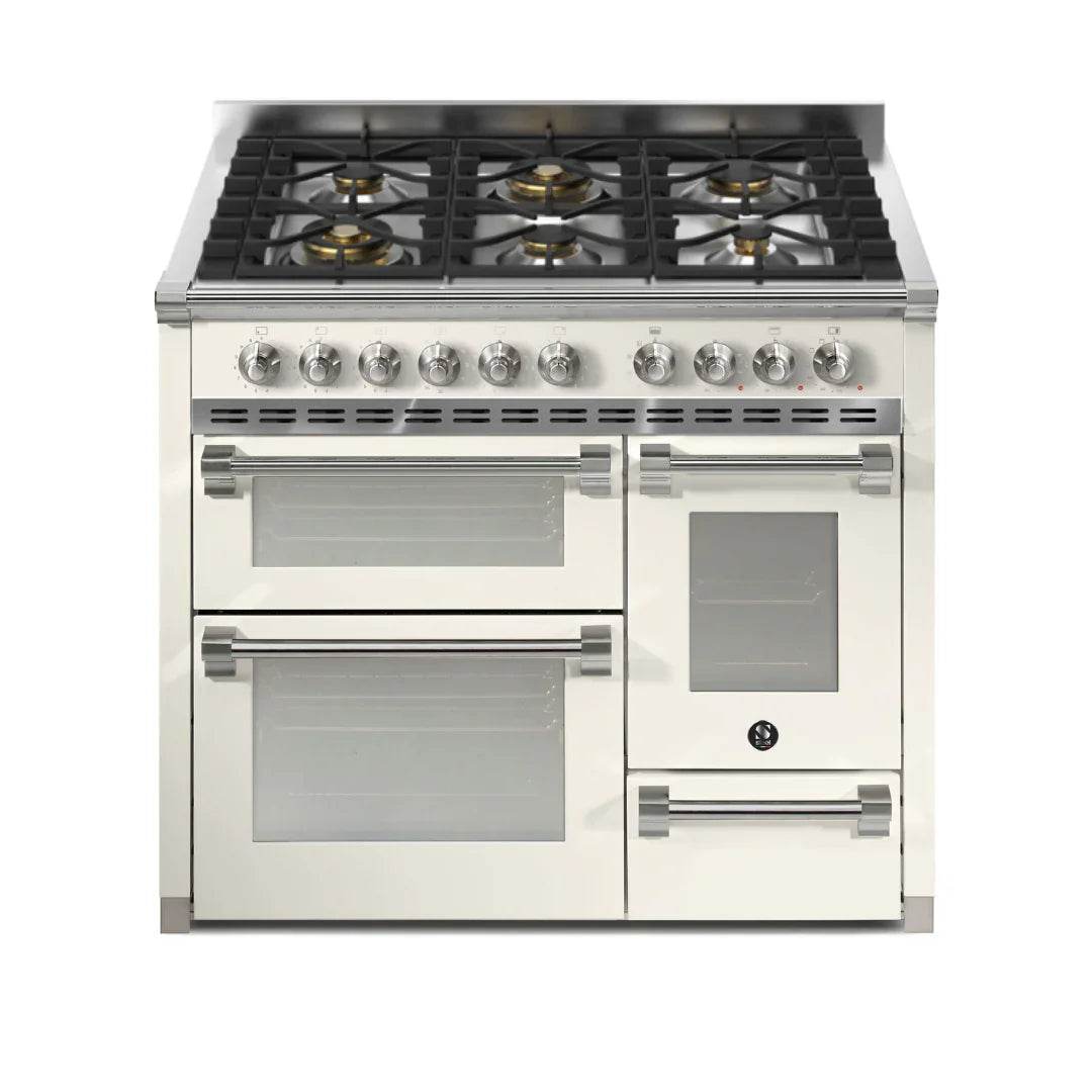 STEEL Cucine Ascot 100/3 - Gas Fuel - Carvers Interiors - Cookers and Bathroom Showroom Wolverhampton