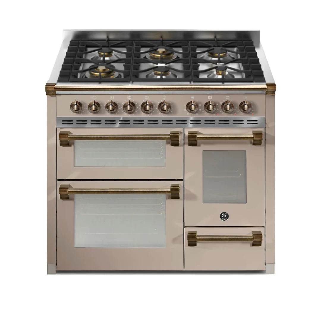 STEEL Cucine Ascot 100/3 - Gas Fuel - Carvers Interiors - Cookers and Bathroom Showroom Wolverhampton