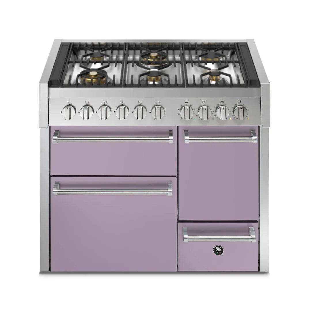 STEEL Cucine Genesi 100 cm - Triple Ovens - Carvers Interiors - Cookers and Bathroom Showroom Wolverhampton