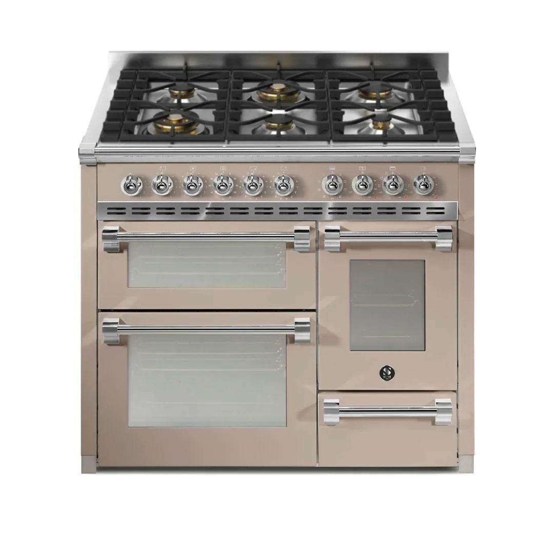 STEEL Cucine Ascot 100/3 - Gas Fuel - Carvers Interiors - Cookers and Bathroom Showroom Wolverhampton