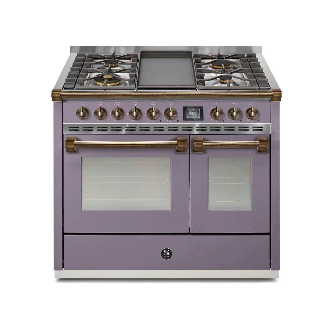 STEEL Cucine Ascot 100/2 - Mixed Hobs - Carvers Interiors - Cookers and Bathroom Showroom Wolverhampton