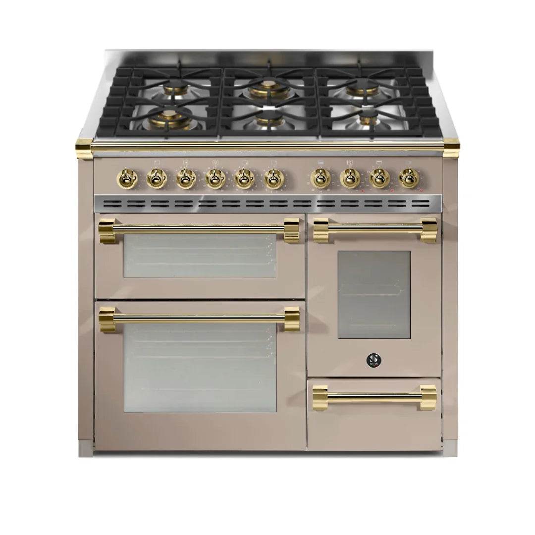 STEEL Cucine Ascot 100/3 - Gas Fuel - Carvers Interiors - Cookers and Bathroom Showroom Wolverhampton