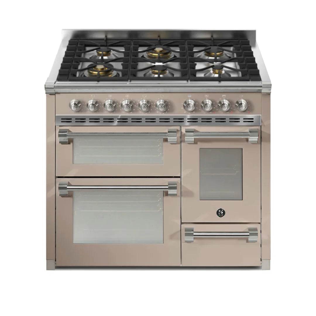 STEEL Cucine Ascot 100/3 - Gas Fuel - Carvers Interiors - Cookers and Bathroom Showroom Wolverhampton
