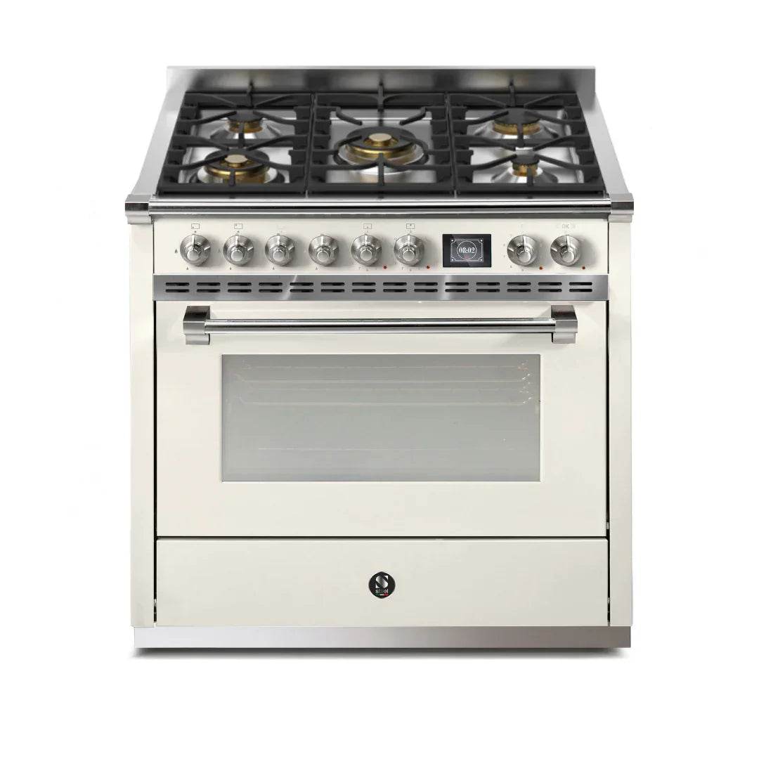 STEEL Cucine Ascot 90 cm - Gas Fuel - Carvers Interiors - Cookers and Bathroom Showroom Wolverhampton