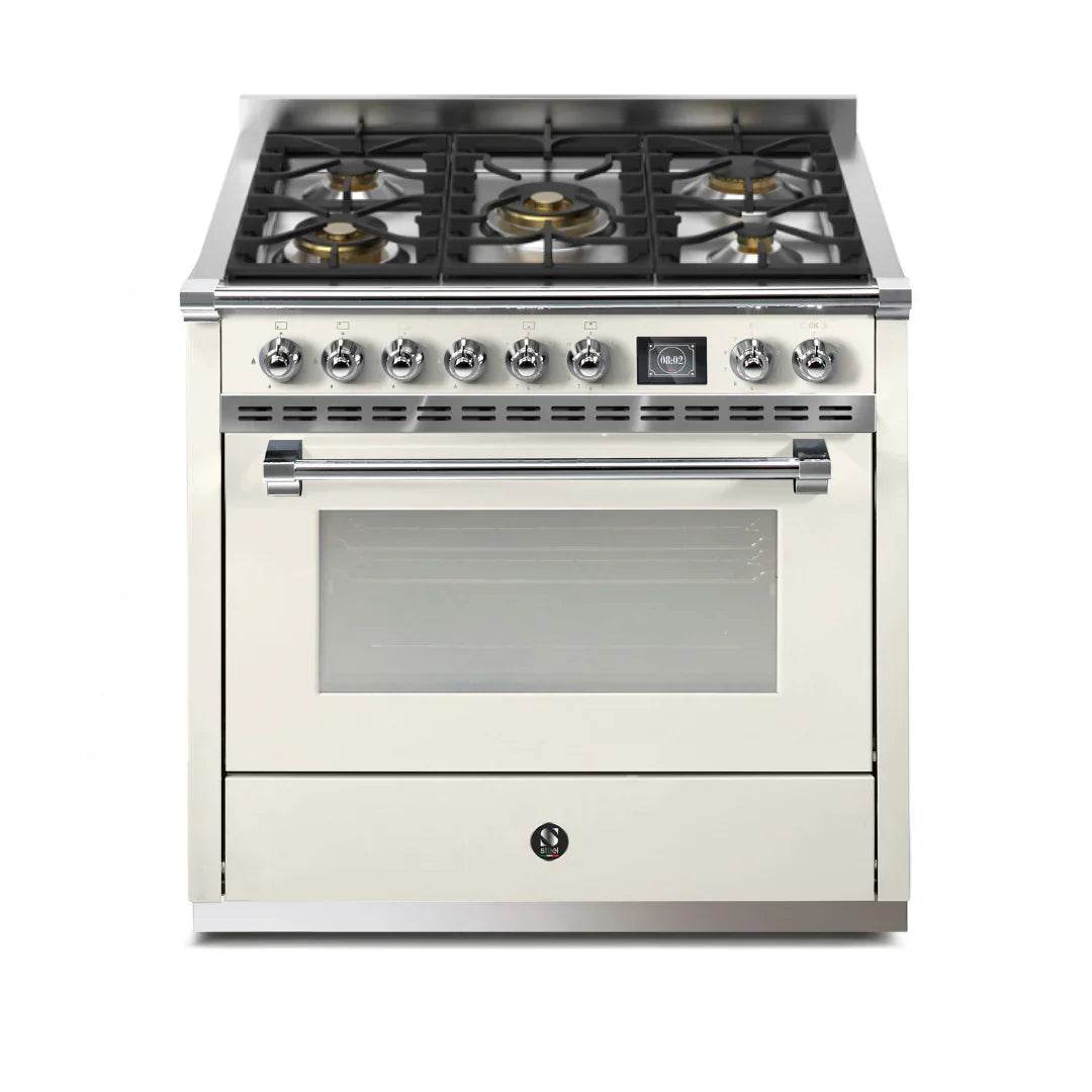 STEEL Cucine Ascot 90 cm - Gas Fuel - Carvers Interiors - Cookers and Bathroom Showroom Wolverhampton