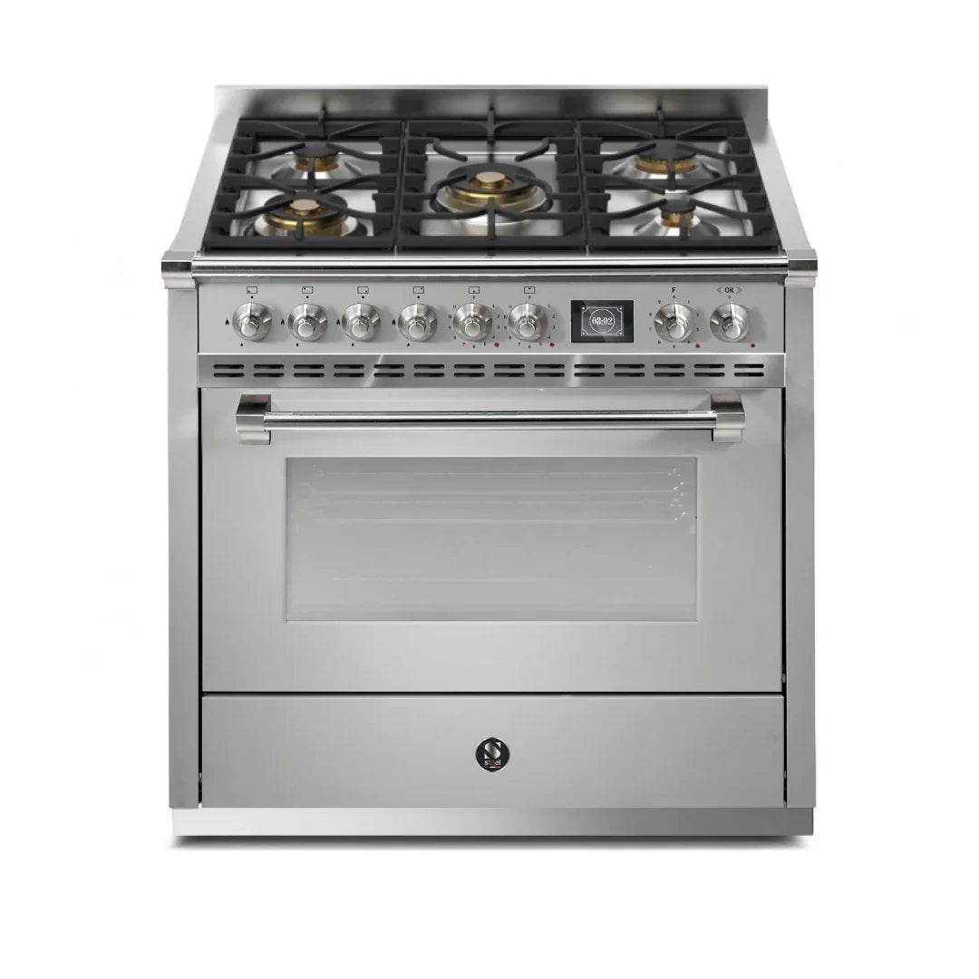 STEEL Cucine Ascot 90 cm - Gas Fuel - Carvers Interiors - Cookers and Bathroom Showroom Wolverhampton