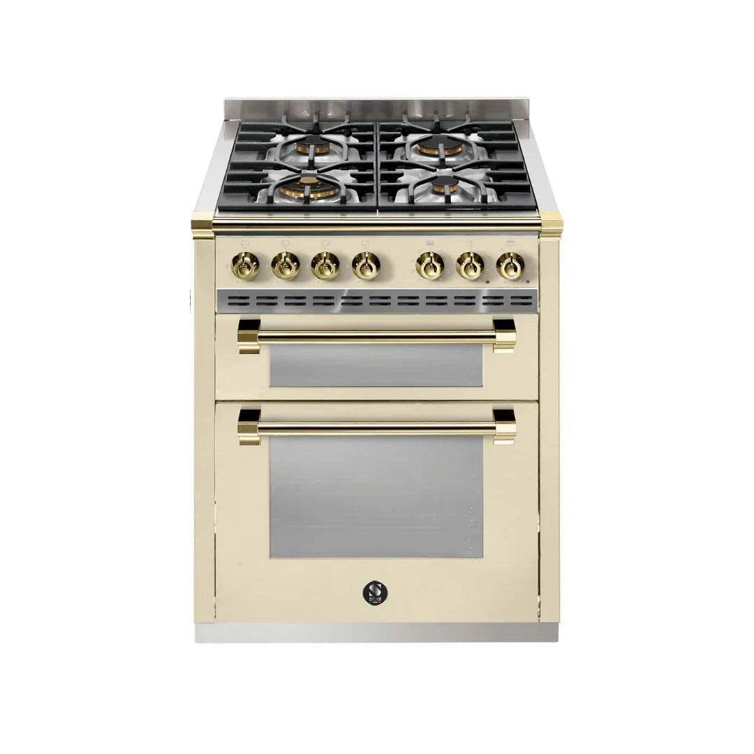 STEEL Cucine Ascot 70cm - Double Oven - Carvers Interiors - Cookers and Bathroom Showroom Wolverhampton
