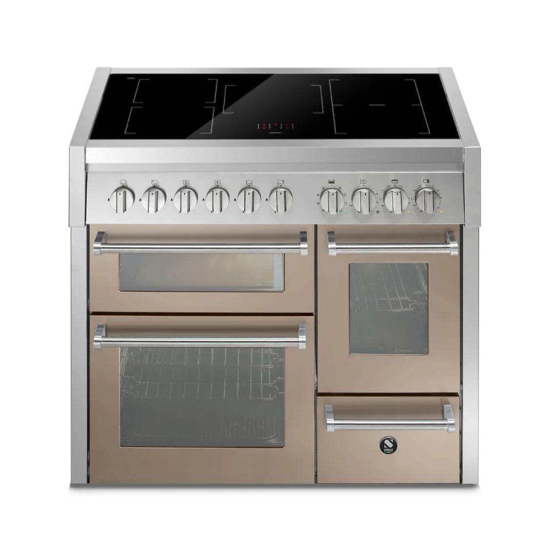 STEEL Cucine Genesi 100 cm - Triple Ovens - Carvers Interiors - Cookers and Bathroom Showroom Wolverhampton