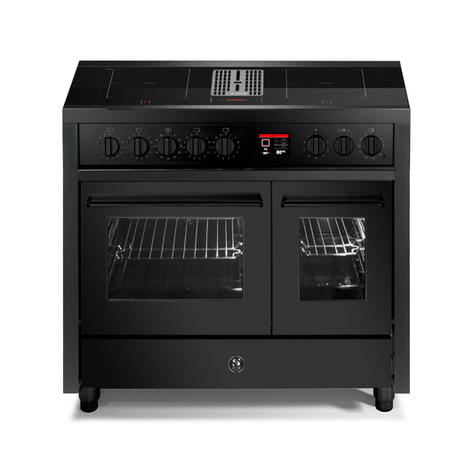 Enfasi 100 cm Mistral All Black Double Oven Induction Range Cooker